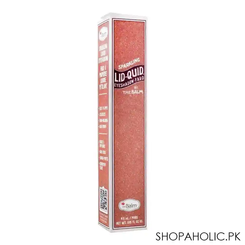 thebalm sparkling liquid eyeshadow, bellini image3