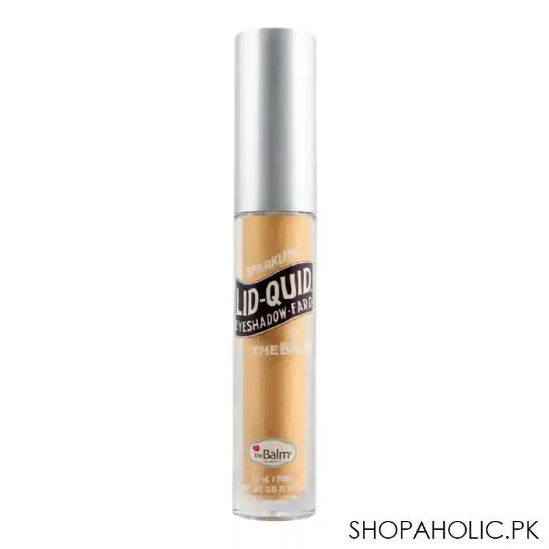 thebalm sparkling liquid eyeshadow, champagne image2