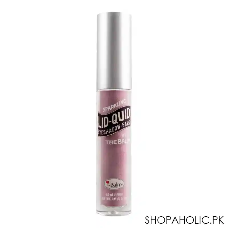 thebalm sparkling liquid eyeshadow, lavender mimosa image2