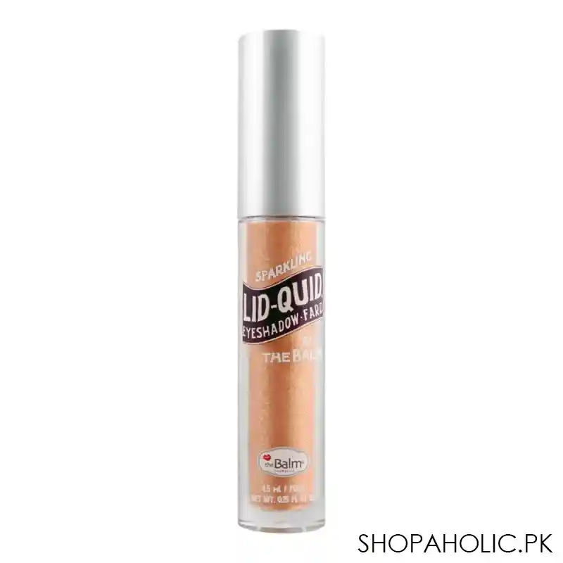 thebalm sparkling liquid eyeshadow, rose image2