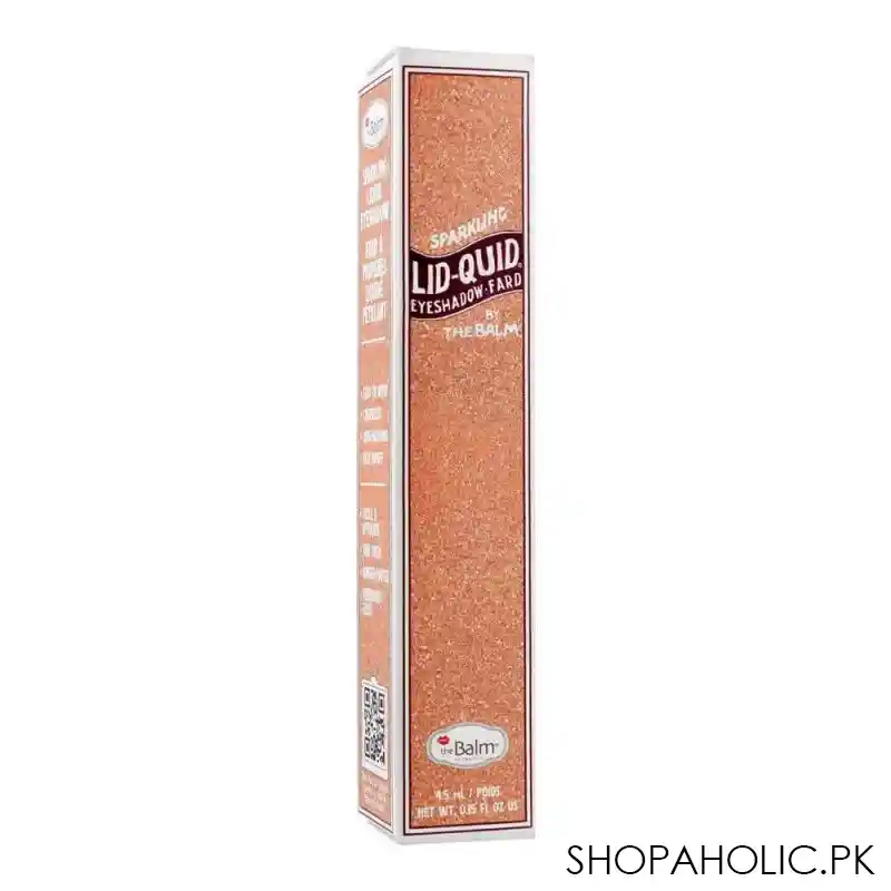 thebalm sparkling liquid eyeshadow, rose image3
