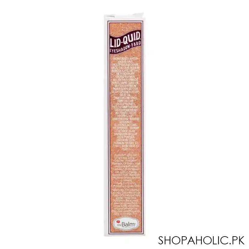 thebalm sparkling liquid eyeshadow, rose image4