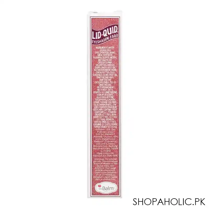 thebalm sparkling liquid eyeshadow, strawberry daiquiri image4