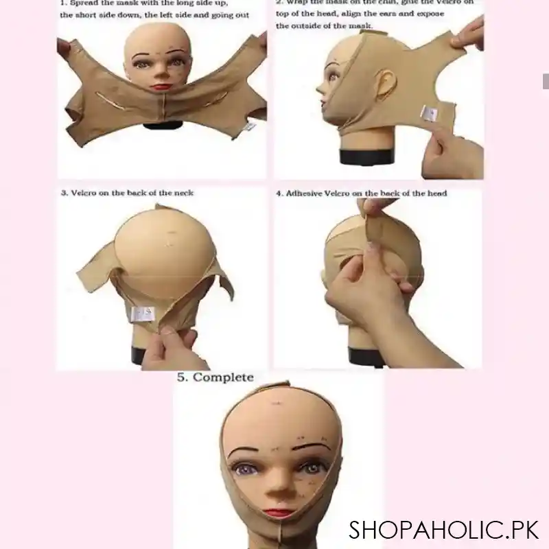 thin face mask lifting bandage skin care image3