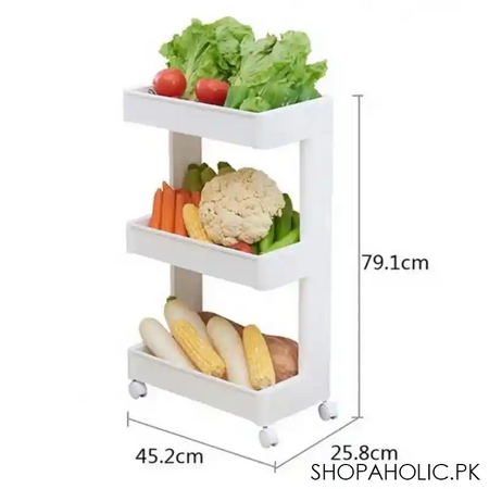 three layer storage cart image4
