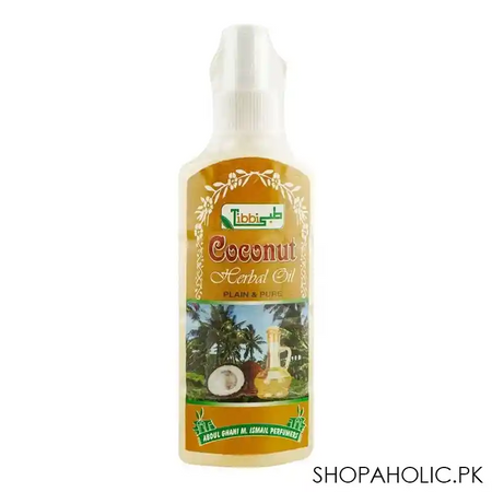 tibbi coconut herbal hair oil spray, 150ml main image