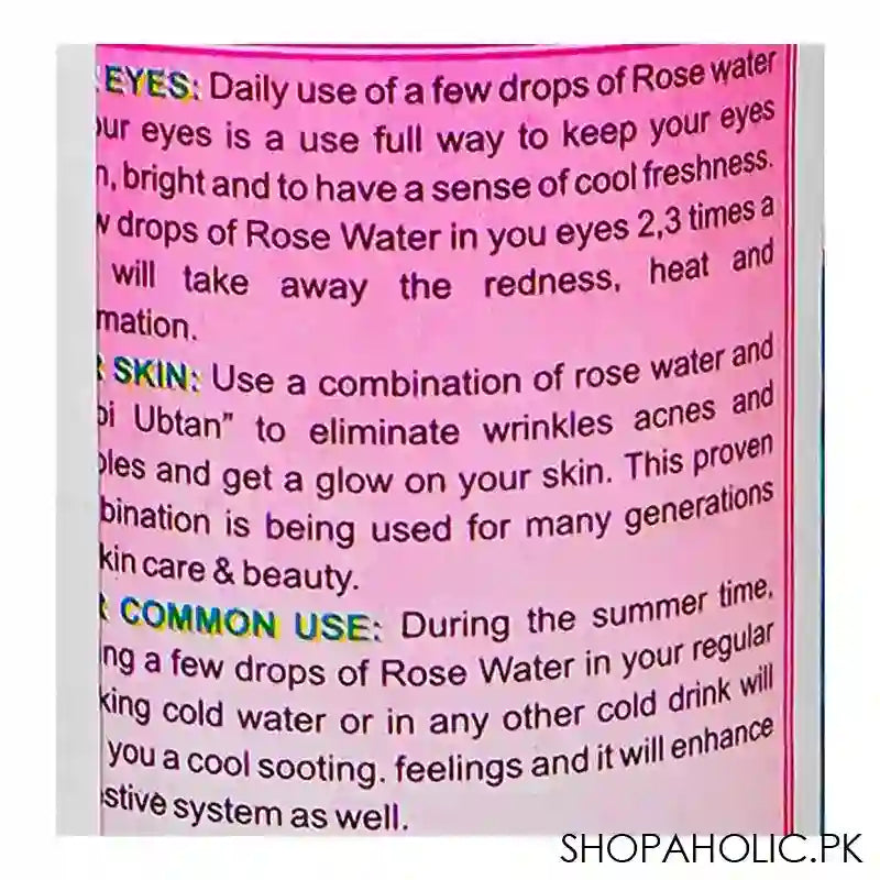 Tibbi Rose Water, Large - Image 3