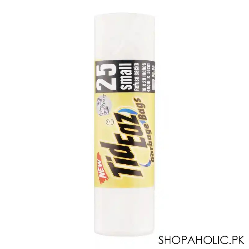 Tid Eaz Garbage Bags No. 25 Small Refuse Sacks, 18x20 Inches - Main Image