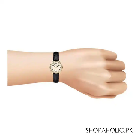 timex easy reader 30mm leather strap men's watch, tw2r63300 image2
