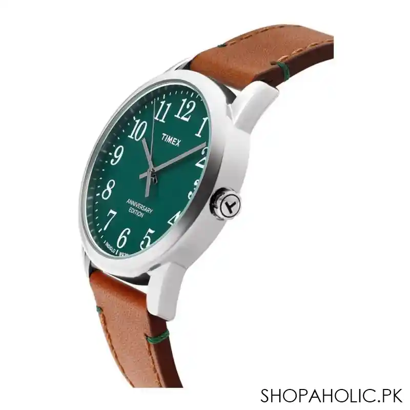 timex unisex analog green casual 40th anniversary edition easy reader   tw2r35900 image2