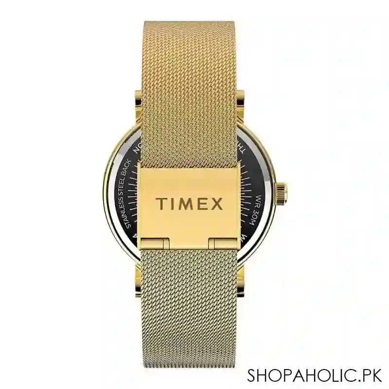 timex women's full bloom 38mm watch, tw2u19400 image3