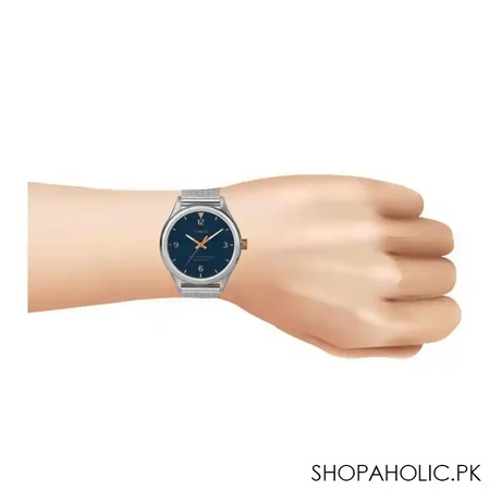 timex women's the waterbury chrome round dial with bracelet analog watch, tw2t36300 image2