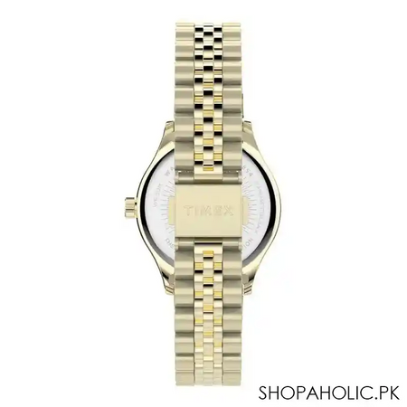 timex women's waterbury traditional 34mm watch, gold tone, tw2t74800 image4