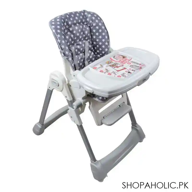 tinnies baby adjustable high chair, grey, bg 89 image2