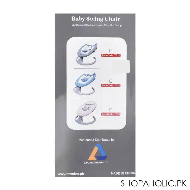 tinnies baby bath swing, grey, 28x22 inches, t511 image5