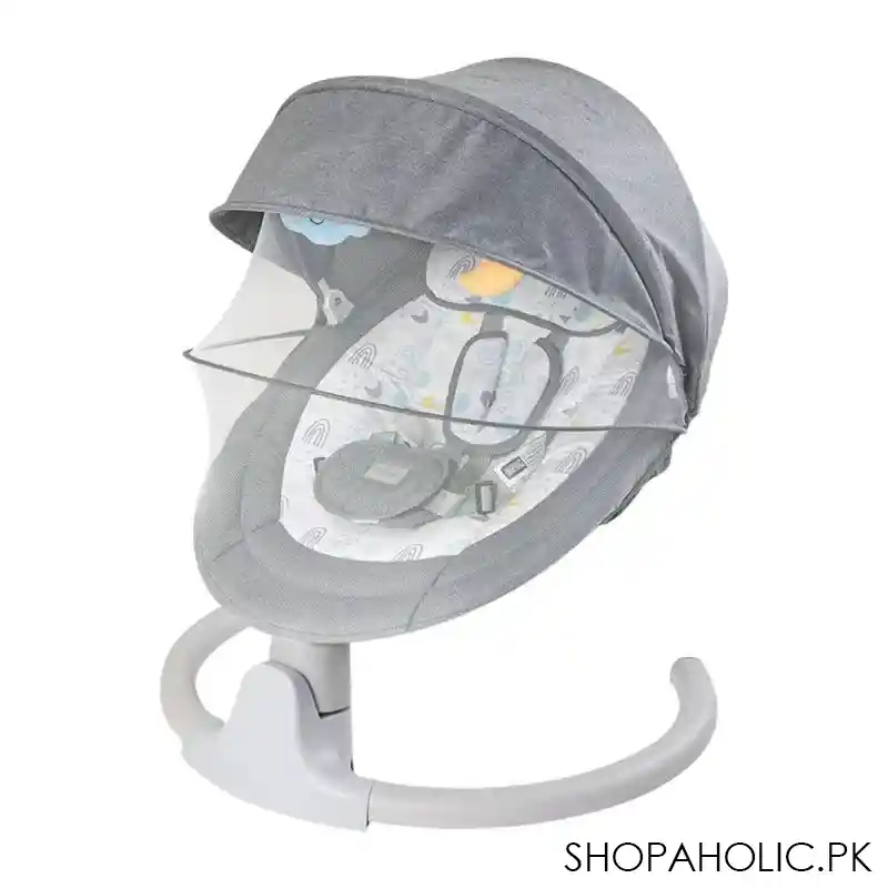 tinnies baby bath swing, grey, 28x22 inches, t511 main image
