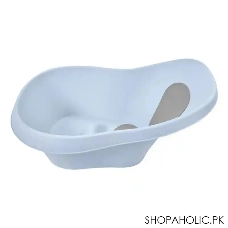 tinnies baby bath tub, small, blue, 25x17x8 inches, t041 image2