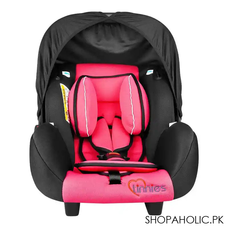 Tinnies Baby Carry Cot, For 0-18 Months, Length 27 & Width 9 Inches, Holds Upto 13 Kg, Pink, T-001 - Image 4