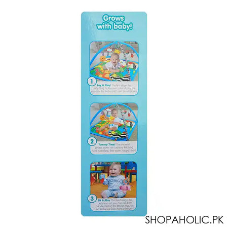 Tinnies Play Gym, For 0-12 Months, Material Polyester Fiber, Holds Upto 9 Kg, T-704 - Image 2