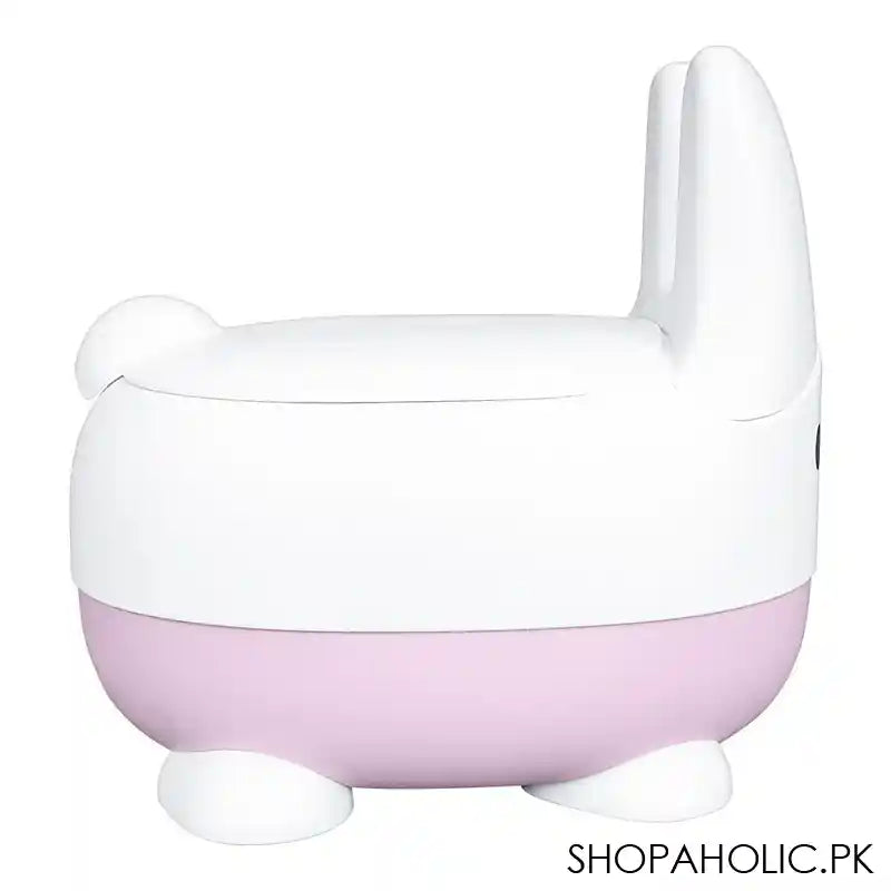 Tinnies Rabbit Baby Potty Chair, Pink, T-071 - Image 3