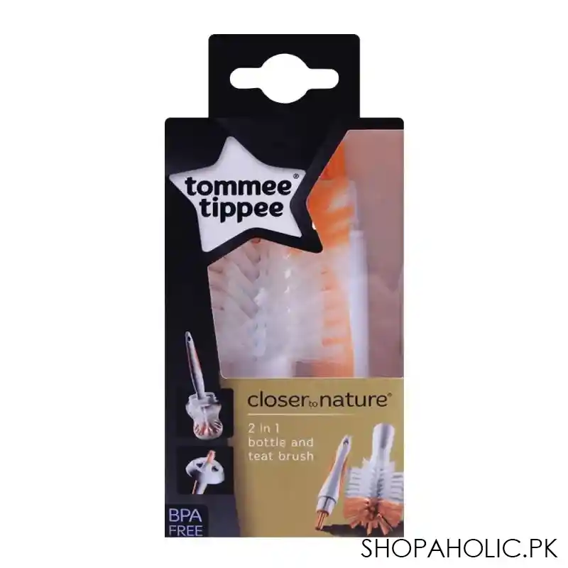 tommee tippee 2 in 1 bottle & teat brush image2
