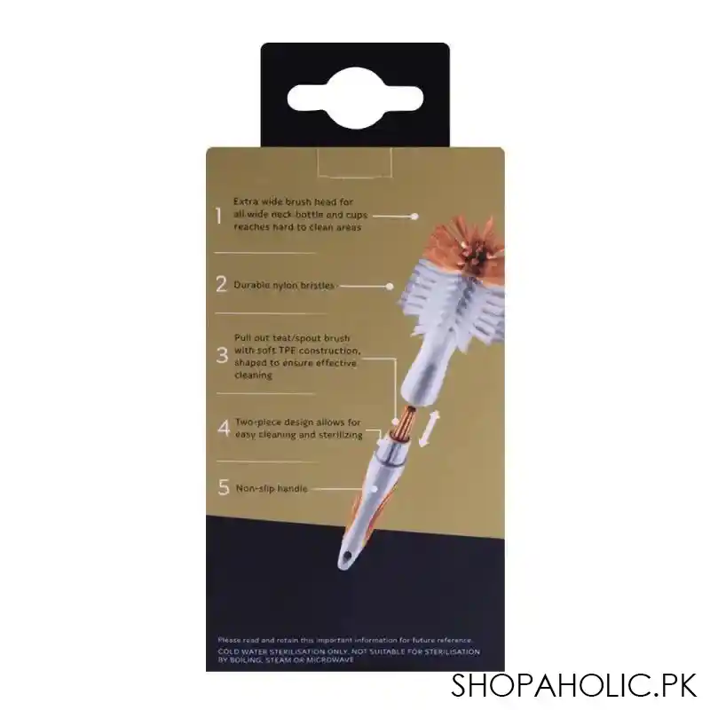 tommee tippee 2 in 1 bottle & teat brush image3