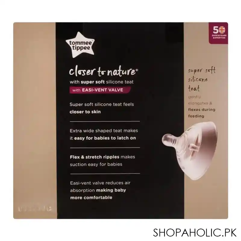 tommee tippee 2 pack 3m+ slow flow decorated feeding bottles 260ml (purple)   422583 image3