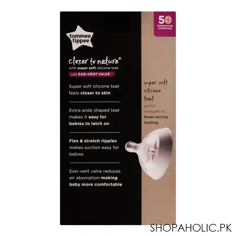 tommee tippee 3m+ medium flow decorated feeding bottle 260ml (pink)   422571/38 image3