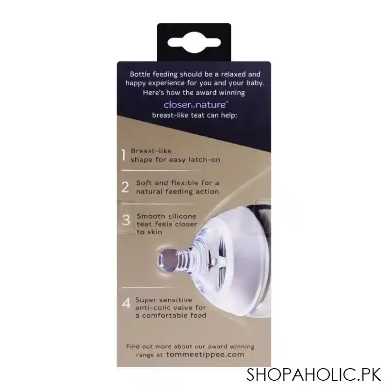 tommee tippee 3m+ medium flow feeding bottle   422130 image3