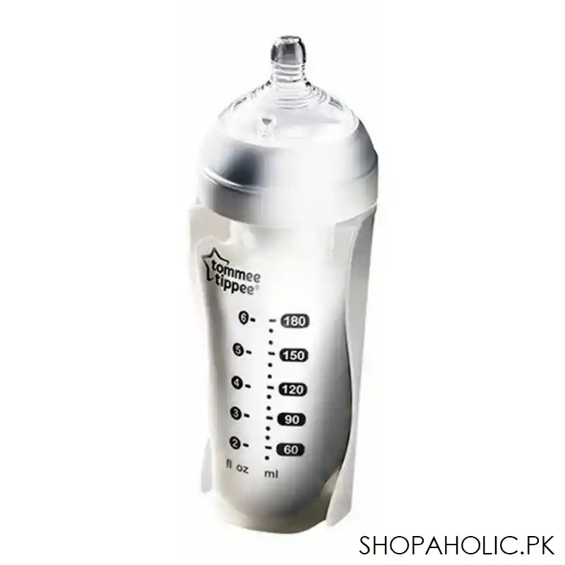 tommee tippee breast milk pouch bottle 180ml   422470/38 main image