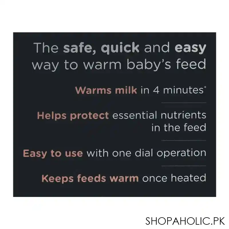 tommee tippee easi warm baby bottle and food warmer, 423223/38 image4