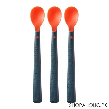 tommee tippee heat sense soft weaning spoon, 3 pack, 4m+, 248066 image2