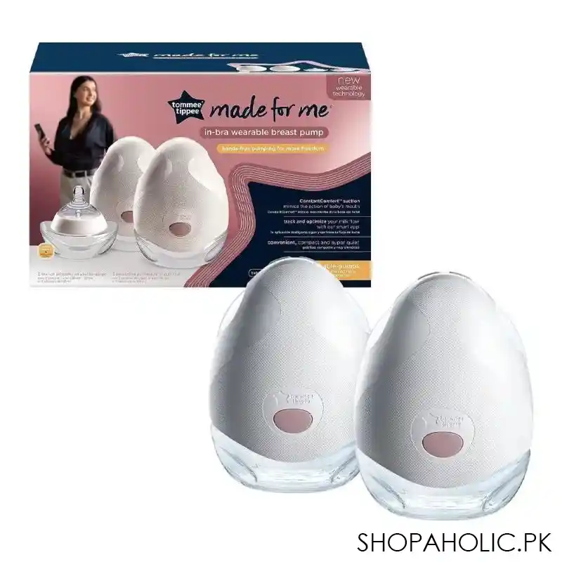 tommee tippee made for me in bra wearable breast pump, 423643 image2