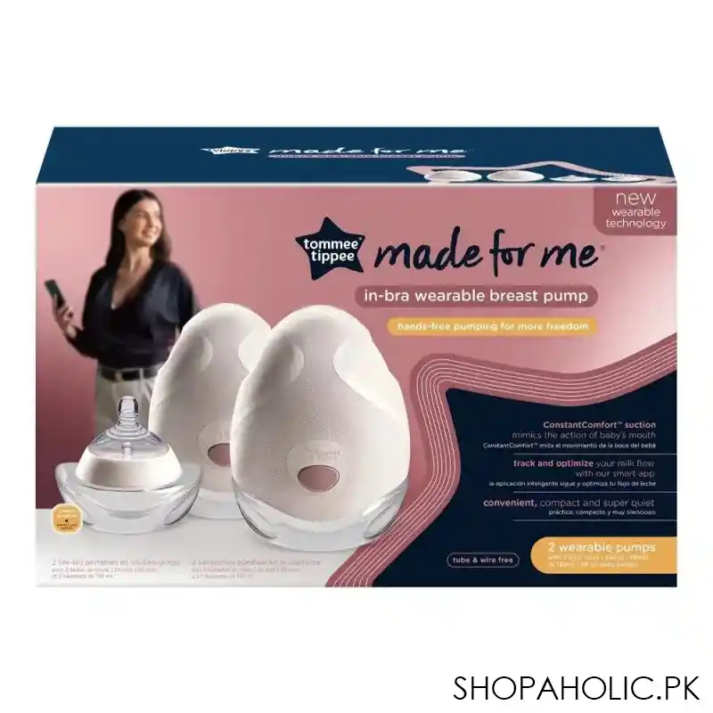 tommee tippee made for me in bra wearable breast pump, 423643 image3