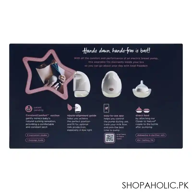 tommee tippee made for me in bra wearable breast pump, 423643 image4