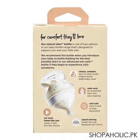 Tommee Tippee Natural Start PP Feeding Bottle, BPA-Free, For 0 Months+, 150ml, 423914 - Image 6