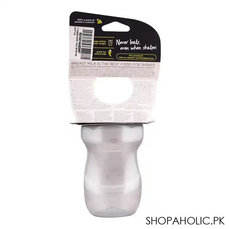 Tommee Tippee Sportee Sippee Cup, 12m+, 10oz, Grey, 549206 - Image 2