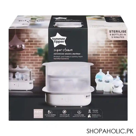 Tommee Tippee Super-Steam Advanced Electric Sterilizer, 423221/38 - Image 3