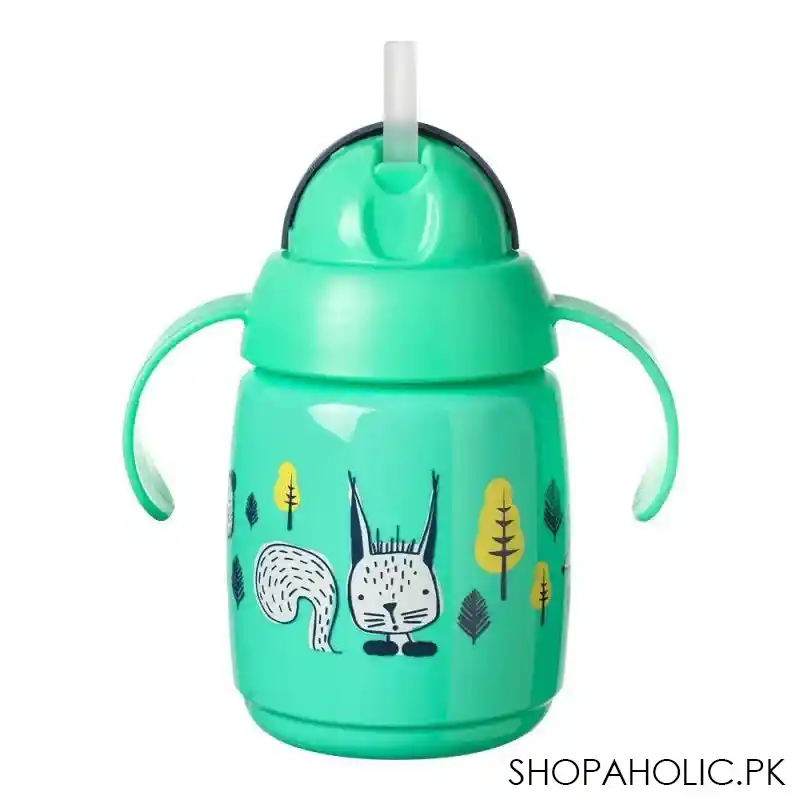 tommee tippee superstar training straw cup, 6m+, 300ml, 447830 main image