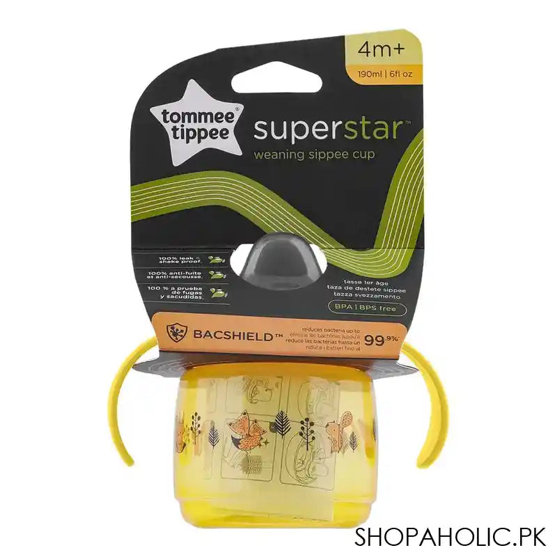 Tommee Tippee Superstar Weaning Sippee Cup, 4m+, 190ml, 447827 - Image 3
