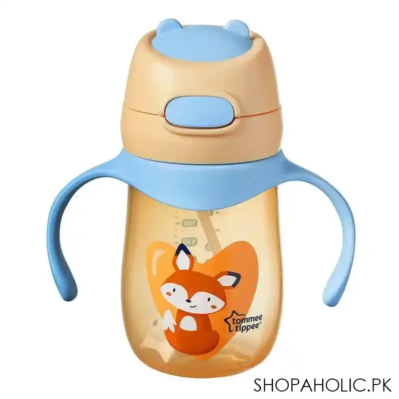 tommee tippee weighted straw cup, 6m+, 240ml, 448012/38 main image