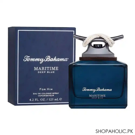 tommy bahama maritime deep blue eau de cologne, for him, 125ml main image