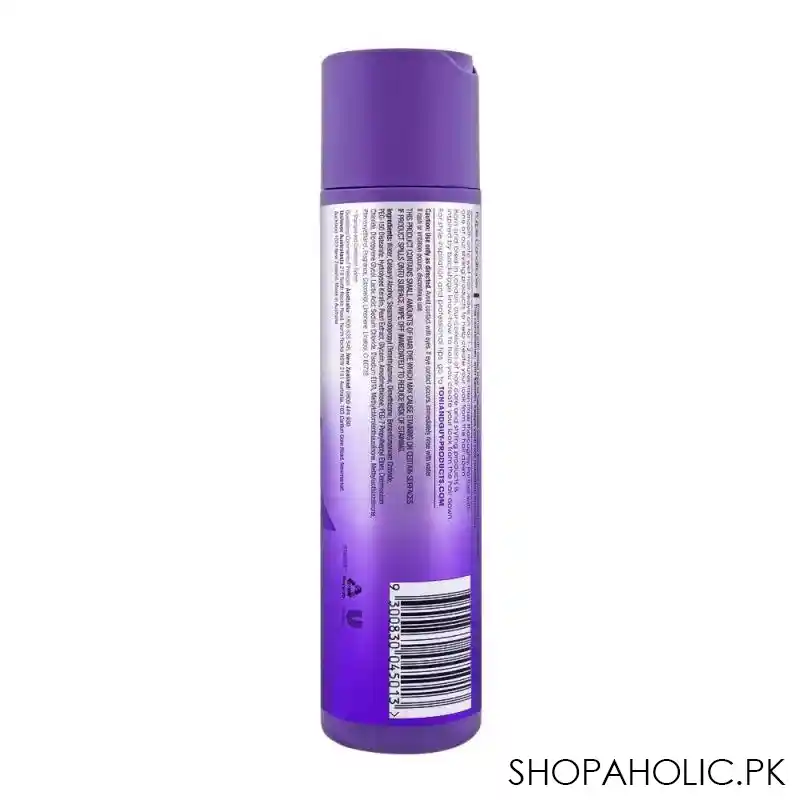 toni & guy neutralise brassy tones and bleached hair purple conditioner, 250ml image2