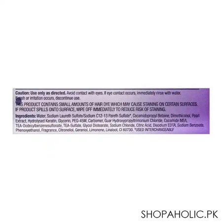 toni & guy neutralise brassy tones and bleached hair purple shampoo, 250ml image4
