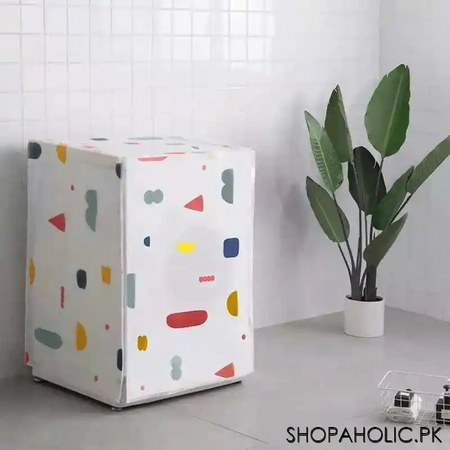 top load washing machine cover single tub (size: 55 x 58 x 87cm) image3