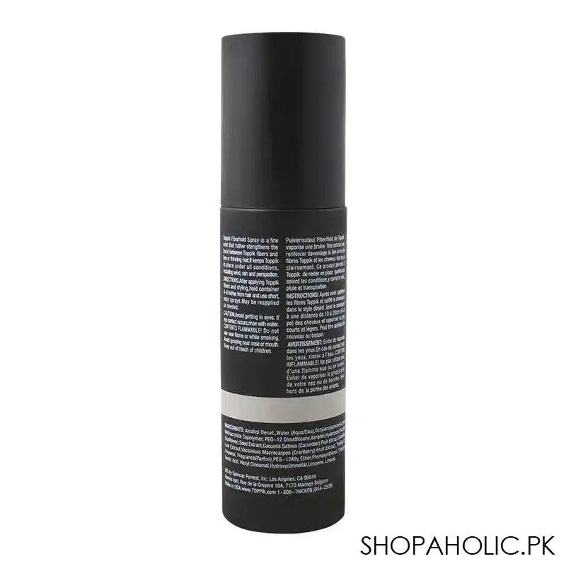 Toppik Fiber Hold Spray, Instant Fuller Looking Hair, 118ml - Image 3