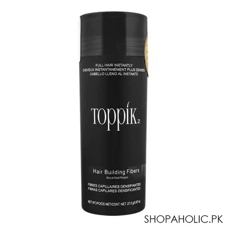 toppik hair building fibers, black, 27.5g main image