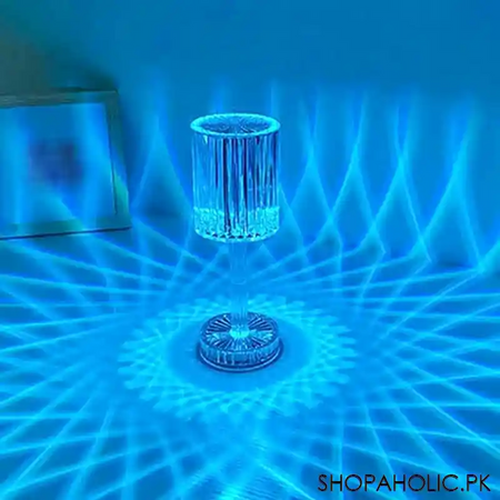 touching control crystal diamond table lamp image3