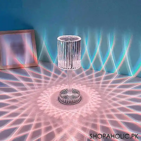 touching control crystal diamond table lamp image5