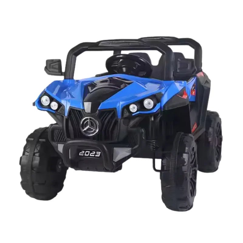 Mercedes Jeep 2-Seater Ride-On Jeep for Kids with Remote & Self-Drive, Dual Battery, Multi-Light & Sound